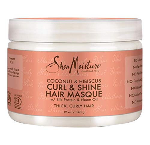 Sheamoisture Shea Moisture Coconut & Hibiscus Curl & Shine Hair Masque (Pack of 6)