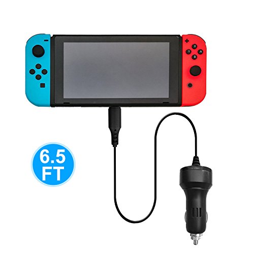 Car Charger for Nintendo Switch and Swith Lite, FYOUNG High Speed Car Charger