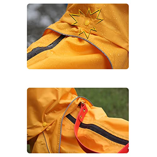 Imperméable chien avec capuche transparente pour petits et grands compagnons - 4
