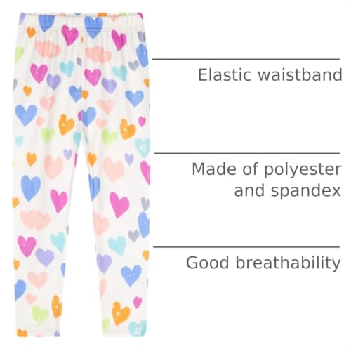Image of Mud Kingdom Little Big Girls Leggings Cute Printing Polyester Stretchy Fashion Spring Summer