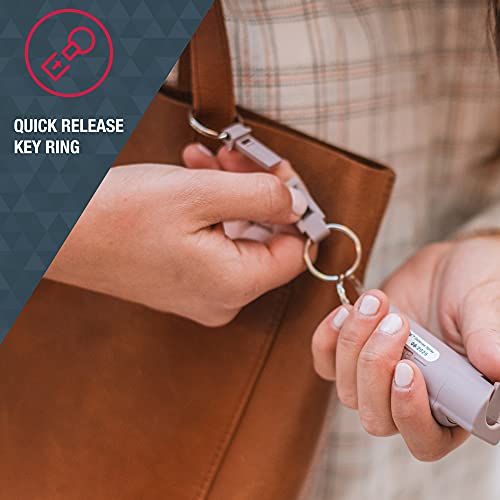 Sabre Pepper Spray, Quick Release Keychain For Easy Carry And Fast Access, Finger Grip For More Accurate And Faster Aim, Maximum Police Strength Oc Spray, 25 Bursts, Secure And Easy To Use Safety #TOP4