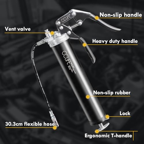 Foto von CCLIFE Fettpresse Einhand 6000 PSI mit 12