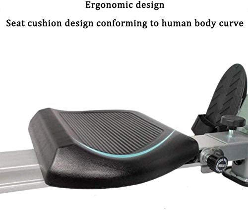 Image of Rowing Machine Foldable Silent Magnetic Control Male and Female Weight Loss Muscle Training Water Rowing Machine Aerobic Exercise Fitness Equipment