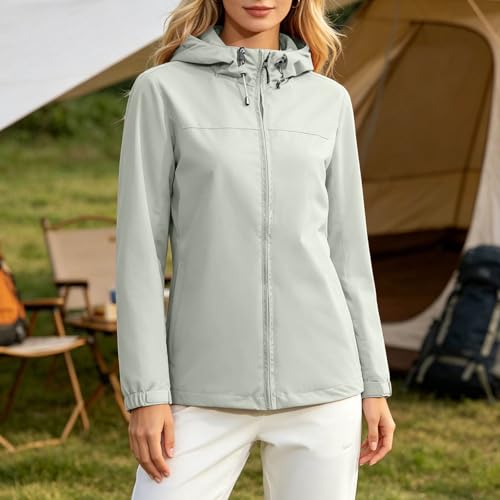 Chaqueta deportiva para mujer funcional con capucha y forro transpirable de malla 3