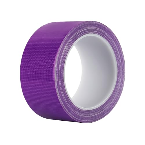 Kwtpsg Purpl Duct Tape Heavy Duty Waterproof Strong Adhesive Duct Tape for Indoor Outdoor Repairs Packaging Arts Crafts Projects Tear by Hand 2 Inch x 20 Yards