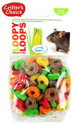 Critters Choice Small Animal Loopy Loops Sugar Free 50g