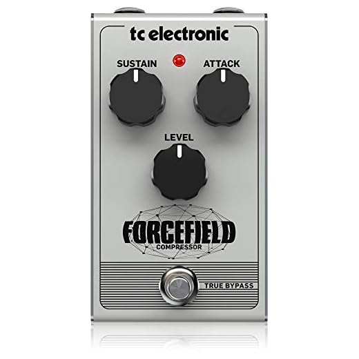 TC Electronic FORCEFIELD COMPRESSOR Pedal compresor/limitador clásico con sostenido continuo
