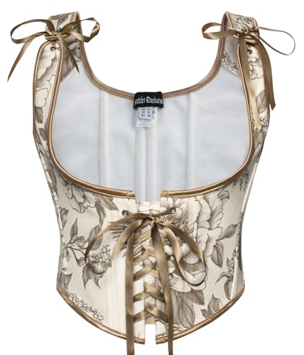 Image of Scarlet Darkness Women's Underbust Corset Top Renaissance Medieval Lace-up Boned Fairycore Pirate Corsets