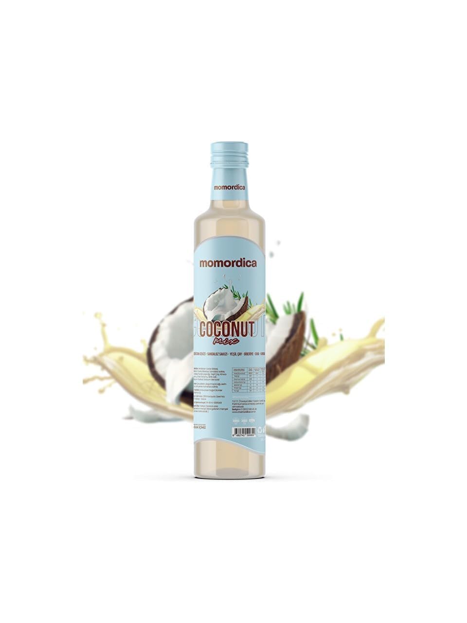 Momordica Coconut Mix – Boisson Naturelle 250 ml | Superfood à la Noix de Coco, Thé Vert, Chia & Quinoa
