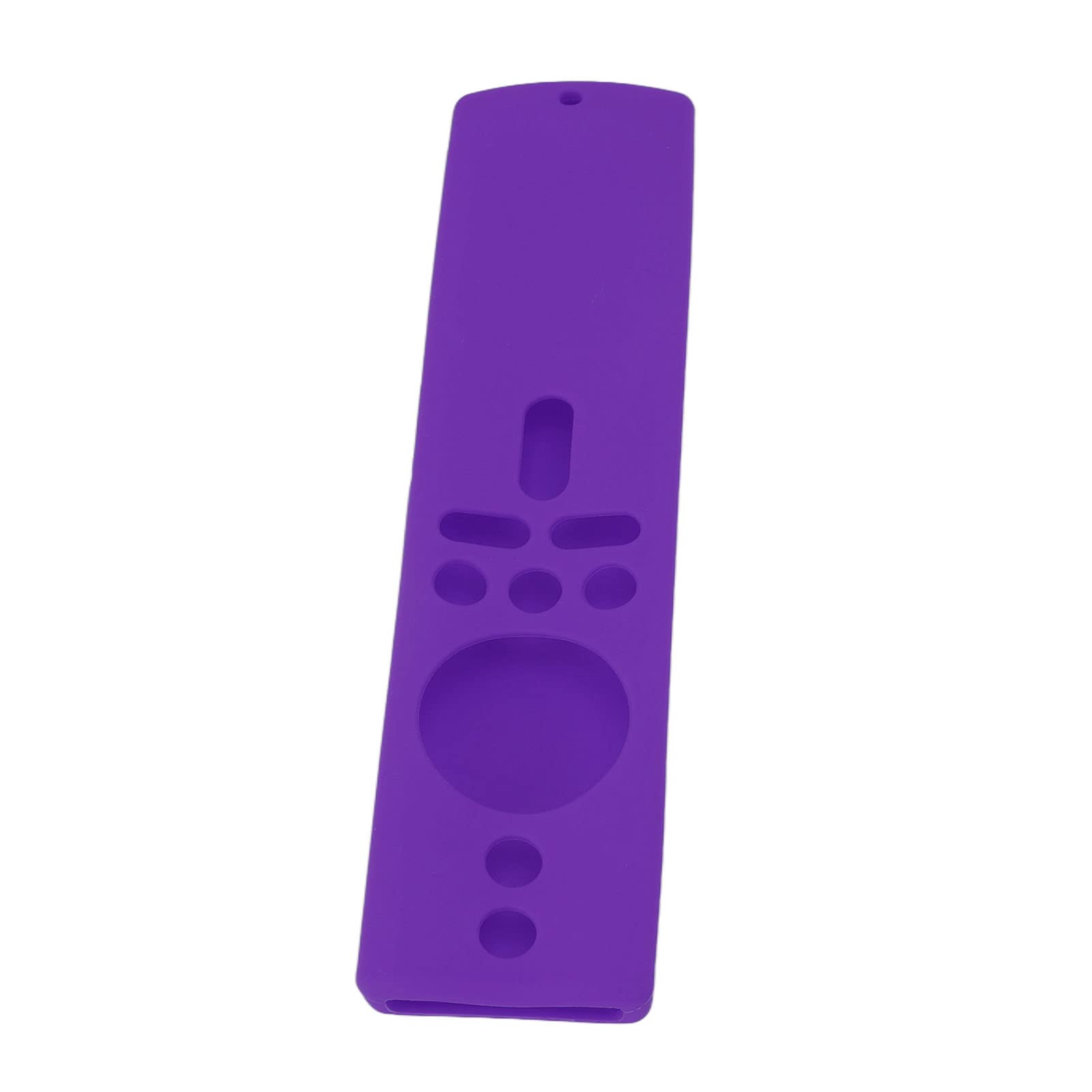 Custodia Protettiva per Telecomando Antiscivolo Custodia in Silicone Mi Box S 4K Mi TV Stick Resistente Antiurto Facile da Installare per la Famiglia (Set viola)