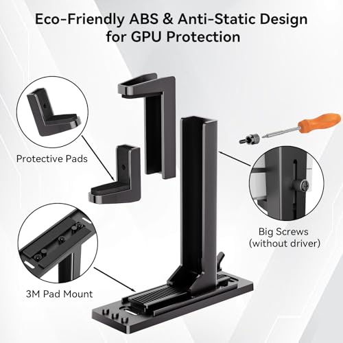 Soporte GPU ajustable para tarjetas gráficas universal miniatura 4