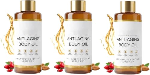 Olio corpo rassodante e illuminante – Arricchito con collagene per