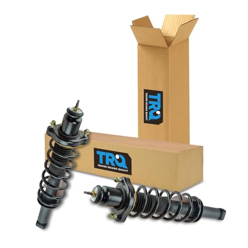 Image of TRQ Rear Strut and Spring Assembly Set 2 Piece | For 2007-2012 Dodge Caliber 07-10 Jeep Compass 07-10 Patriot