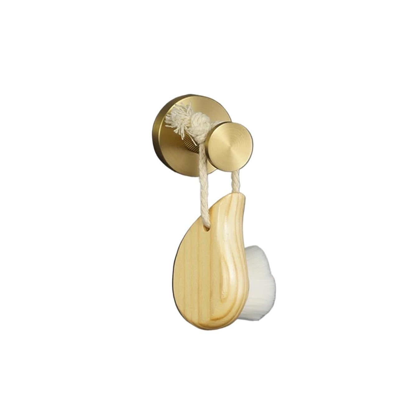 Porta Scottex Cucina Accessori da bagno in oro spazzolato Set di ferramenta Porta asciugamani carta accappatoio Portasapone Appendiabiti Mensola Scopino(Single Towel Bar)