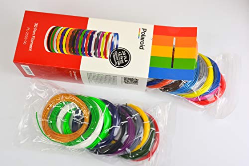 Polaroid PLA-Filament für 3D-Stifte, Box mit 20 Farben, plus 2 Seidenfilamenten - Image 4