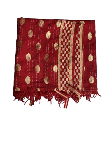 Image of Yash Gallery Women's Poly chiffon Floral Print Dupatta for Women's and Girls