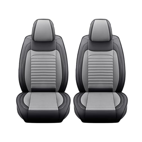 Image of Car Seat Covers Fit for WRX 2015-2025(BlackGrey,Full Set) | Full Coverage Car Seat Covers Sets,Breathable Anti-Slip Waterproof All-Weather Seats Protectors