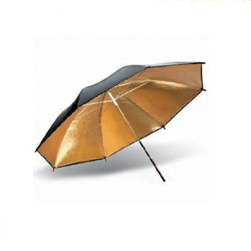 Black/Silver Photo Studio Reflector Umbrella Evenly Distributed Soft - View #14