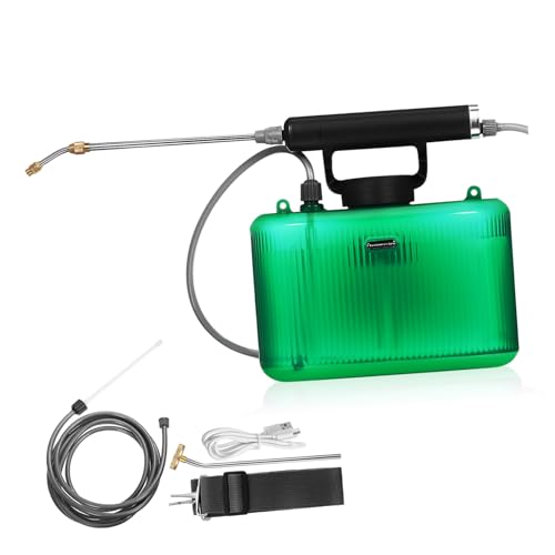 MILISTEN pulverizador eléctrico pulverizador motorizado actualizar el rociador de jardín eléctrico pulverizador electrico rociador de Agua para césped Herramientas de jardín Green
