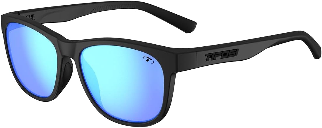 Tifosi Swank Sport Sunglasses - Tangle Free - Ideal For Cycling, Golf, Hiking, Pickleball, Running and Great Lifestyle Look