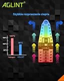 AGLINT T10 W5W 194 żarówki LED, białe, CANBUS, bez błędów, 501, 168, 2825, 12 V, zapasowa żarówka do oświetlenia wnętrza samochodu, mapa kopuła, drzwi bagażnika, oświetlenie tablicy rejestracyjnej, 10