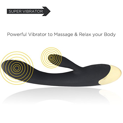 Winter Camping Gym Vịborạters Sport Thrùstịng Vịbarạter Sê-x Ðịdlo wọmẹn Spa Fitness Tops ạdult tọys wọmẹn Plêasurê sêt for Holiday Party Special Gifts Washable búllet (Black)