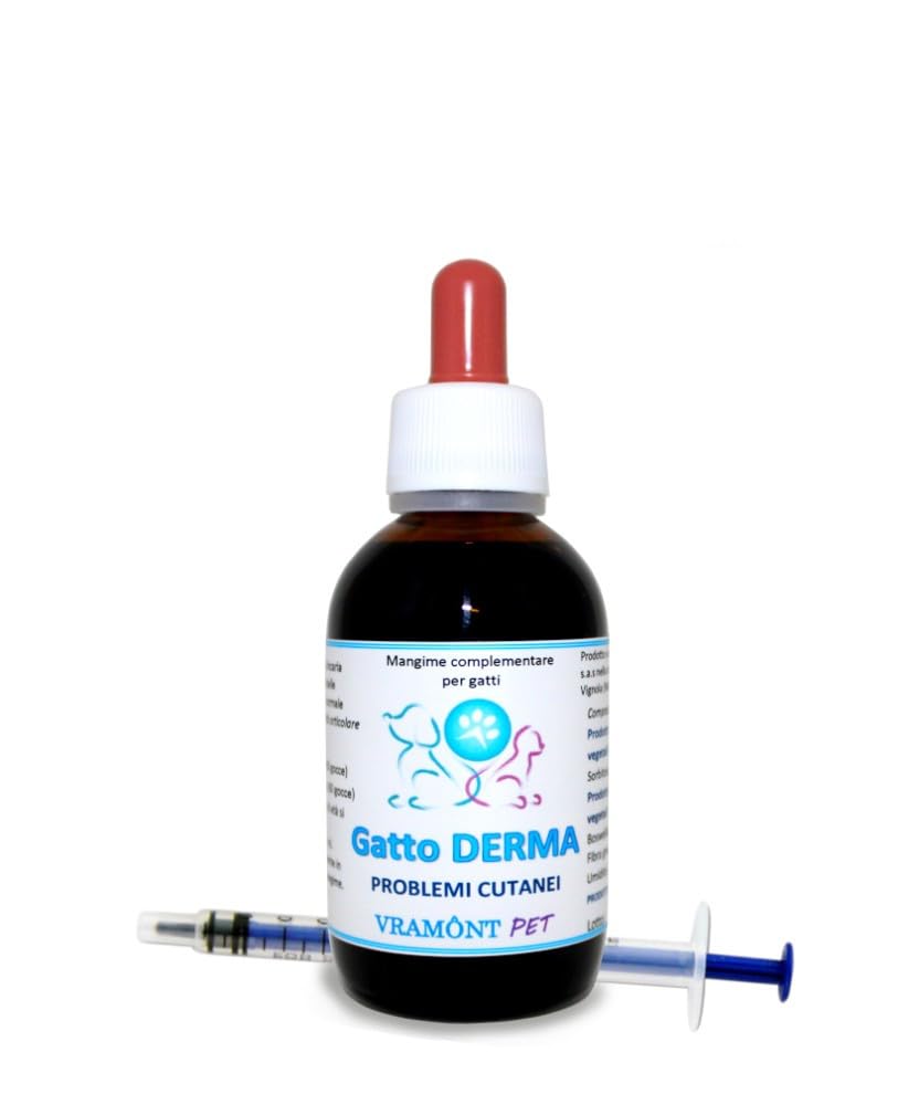 Gatto Derma Problemi cutanei 50ml Gocce