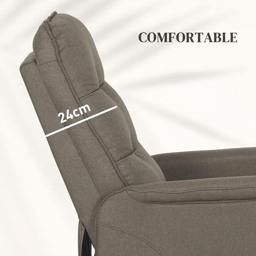 Sillón Power Lift Plegable Café miniatura 6