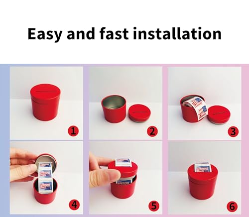 Kuqiley KU0016 4 Pack Postage Stamp Dispenser thumb #5