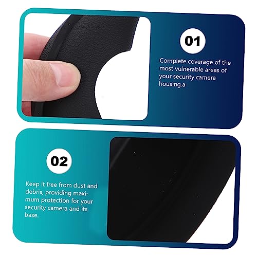 Funda de cámara de silicona pack de 3 viseras protectoras para timbre 5