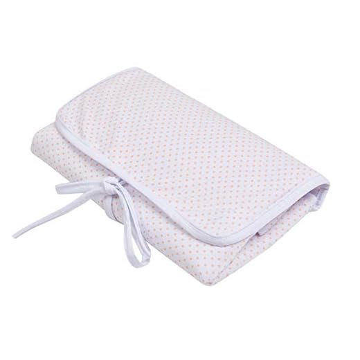 Trocador Porta Fraldas Papi Malhas Portátil Estampado para Bebê 66cm X 40cm Contém 01 Un