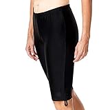 UV SKINZ UPF50+ Womens Swim Jammerz-Black-XL