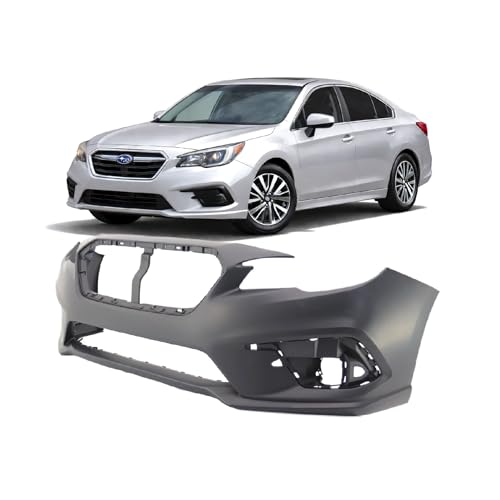 Image of FitParts Compatible with Subaru Legacy 2018-2019 Front Bumper Cover | Primed, Sedan, Ready to Paint, OEM 57704AL20A, SU1000186