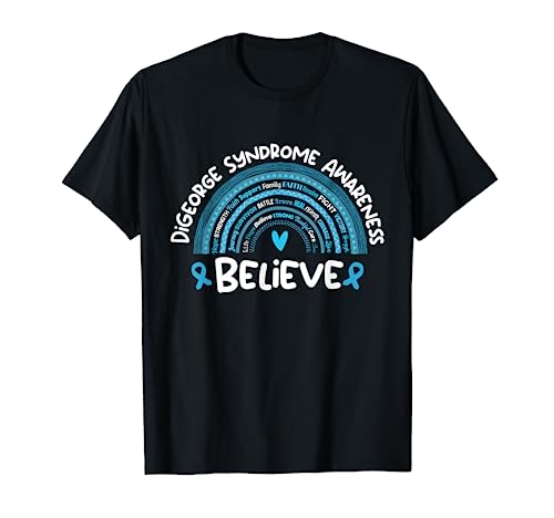 Believe | Camiseta del mes de concienciación DiGeorge | Síndrome de DiGeorge Camiseta
