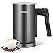 Produktbild YISSVIC Milchaufschäumer 300ml Elektrisch Automatischer Milchschäumer Aufschäubar für Warme und Kalte Milch Basisstation Antihaft
