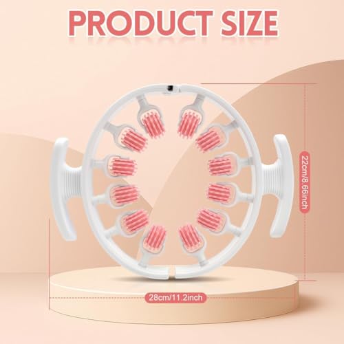 DRUCILA Cellulite Massager, 360° Coverage Anti Cellulite Massager with 12 Rollers, Manual Massage Roller Anti-Cellulite Massage Devices for Legs, Glutee, Arms, Thighs & Abdomen. - Image 2 thumbnail