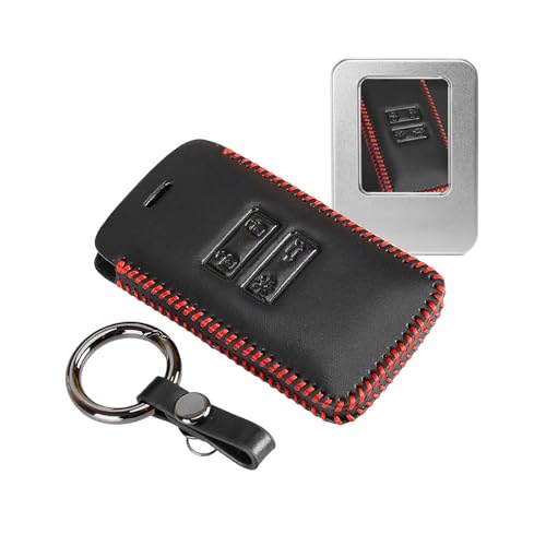 Étui de clé en cuir pour Renault Clio et Captur | Protection élégante rouge