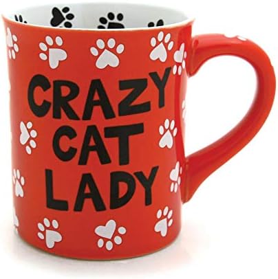 Our Name is Mud “Decorate With Cats” Stoneware Mug, 16 oz.