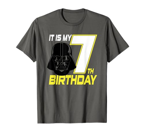 T-shirt Star Wars Dark Vador 7 ans idée cadeau anniversaire