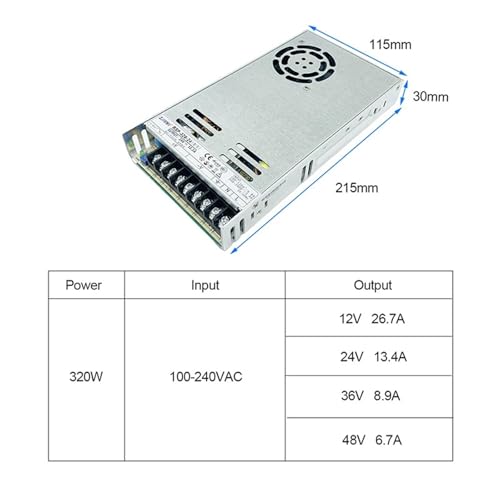 Alimentation RSP-320 24V pour systèmes d'automatisation et de contrôle - 6