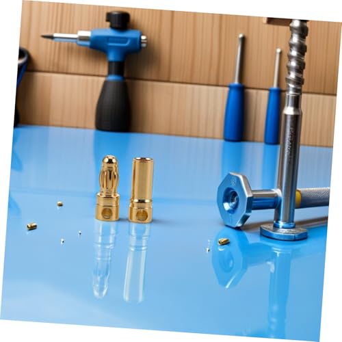 Conectores banana chapados en oro PLAFOPE de cobre para motor de aviación RC 7