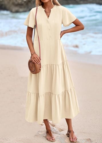 KIRUNDO Summer Maxi Dresses for Women with Pockets 2026 - image 7