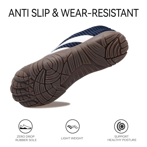 Image of Barefoot Shoes Women Casual Sneakers,Wide Toe Box Shoes Women Zero Drop Barefoot Shoe Men,Minimalist Trail Running Shoe,Non-Slip Lightweight Breathable Comfortable Fashion Walking Hiking Shoes Unisex
