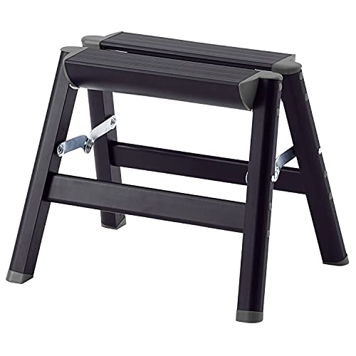 長谷川工業 踏台 0.30m ブラック SE-3a