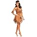 Disiao Indian Princess Costume for Teen Girl Women Halloween, Brown, Size Large