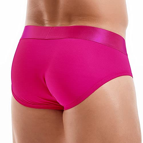 Men's briefs Triangle briefs Mesh breathable sports fitness shorts2