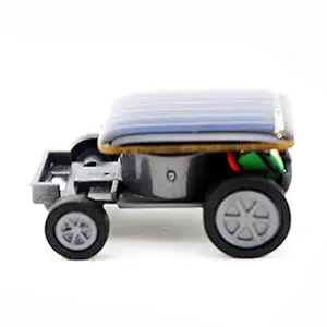 e-INFINITY Solar car Gadget Smallest Solar Power Mini Toy Car Racer Educational Solar Powered Toy energia Solar Kids Toys Cricket hot #06