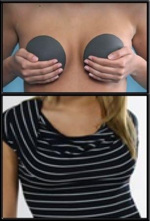 BustFree Strapless Full Figured Bra in Black and Extra Extra Large Size .... Fits Cup Size Full D.
