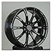 ATATQR 1pcs 18/19/20inch Aluminum alloy car wheels Compatible for AUDI A3/Q5/Q7/A8/A4/A5/A6/A7/Q8/RS/S/GTI/golf RIMS/(Gloss Black-MAT,20in.)