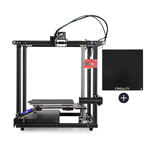 Creality Ender 5 Pro Upgrades 3D Printer with Tempered Glass Plate 220x220x300mm Print Size and Silent Mainboard